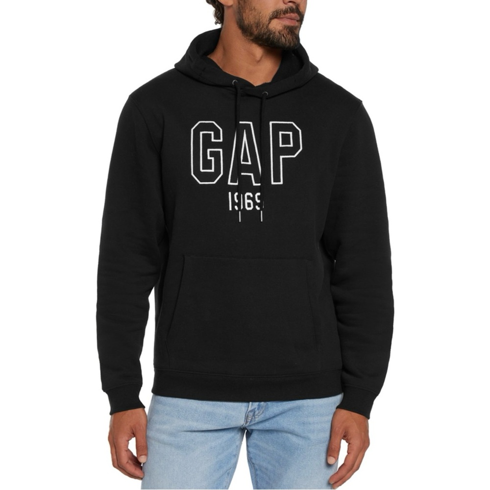 Gap Logo Hoodie Sz XL Color Black